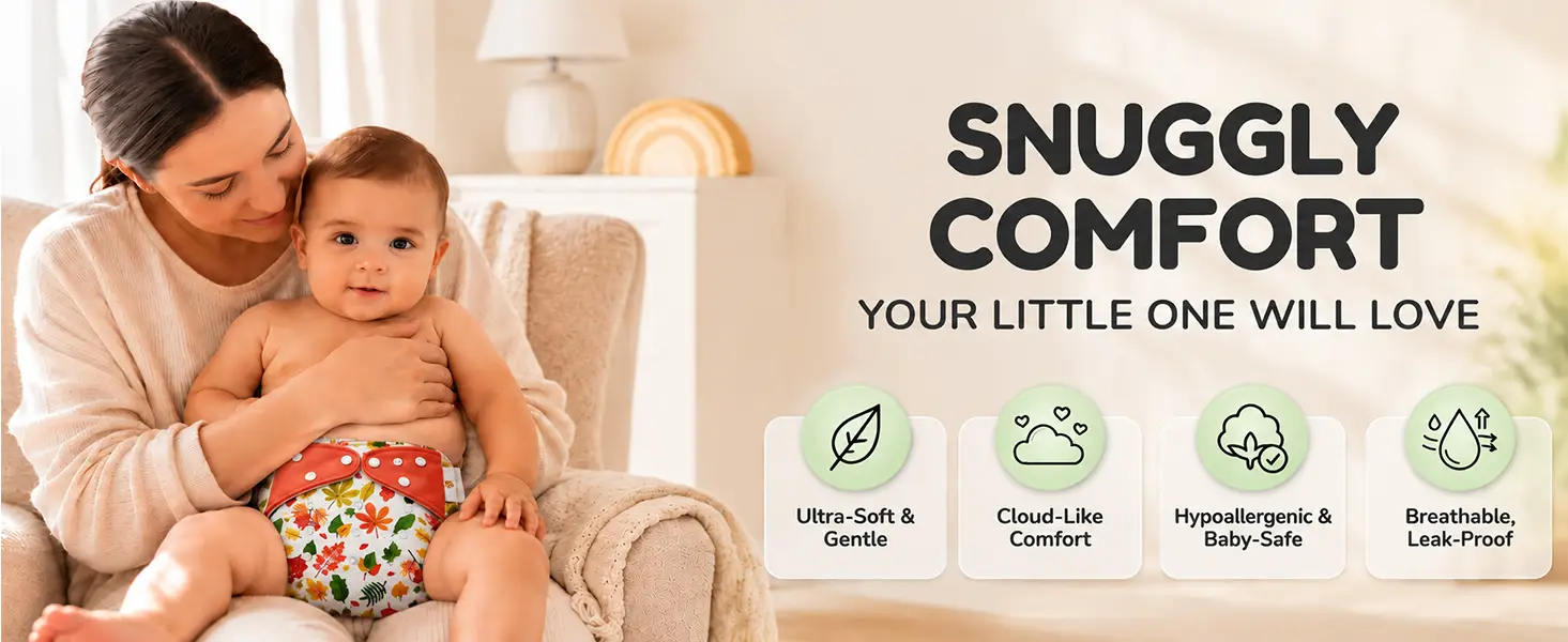 Reusable Baby Cloth Diaper