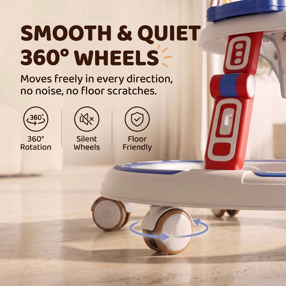 Smart Steps walker white