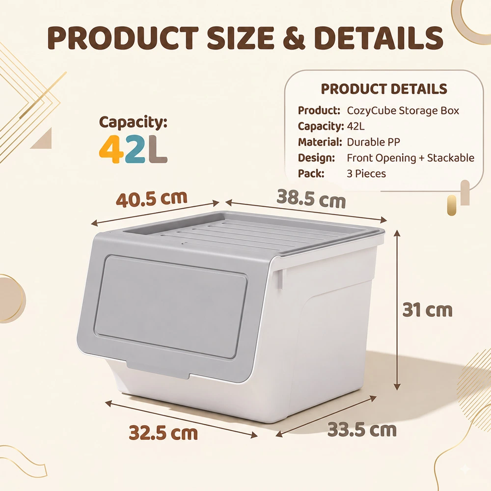 Storage Box grey
