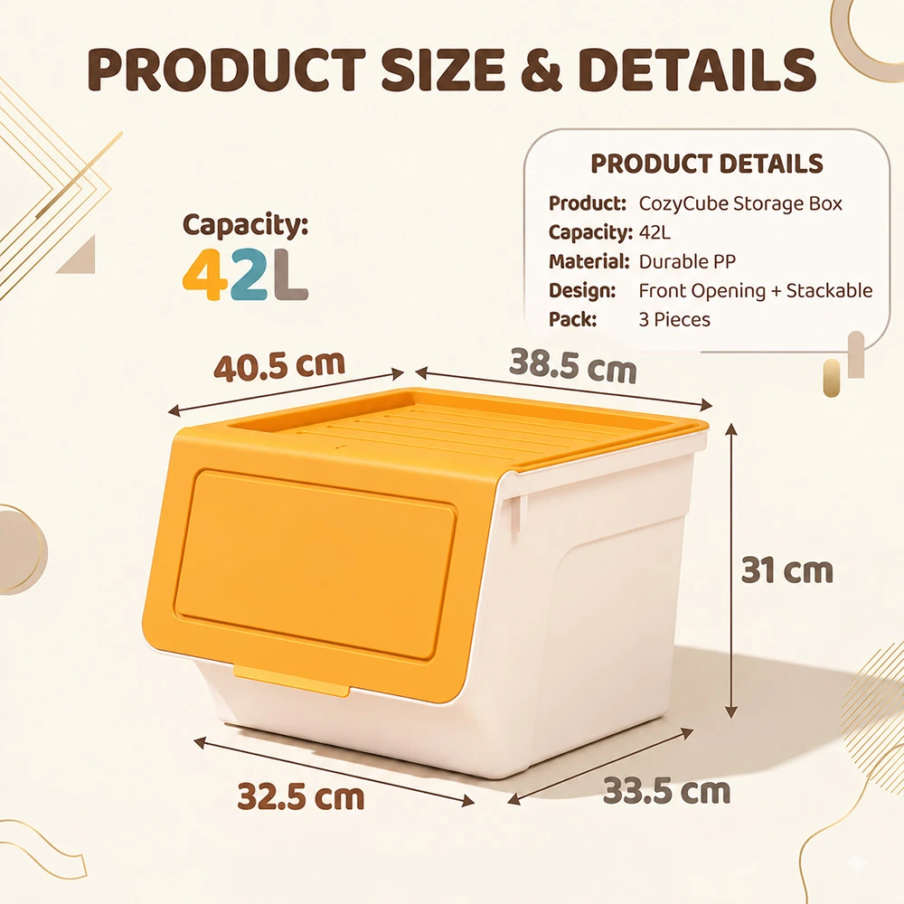 Storage Box orange