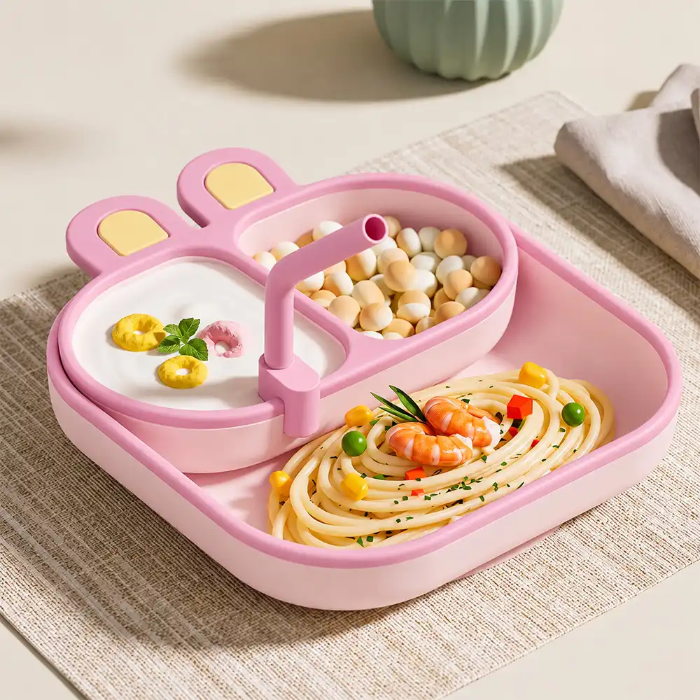 Ultra Grip Suction Plates pink