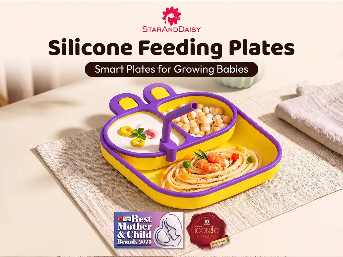 Ultra Grip Suction Plates for Babies