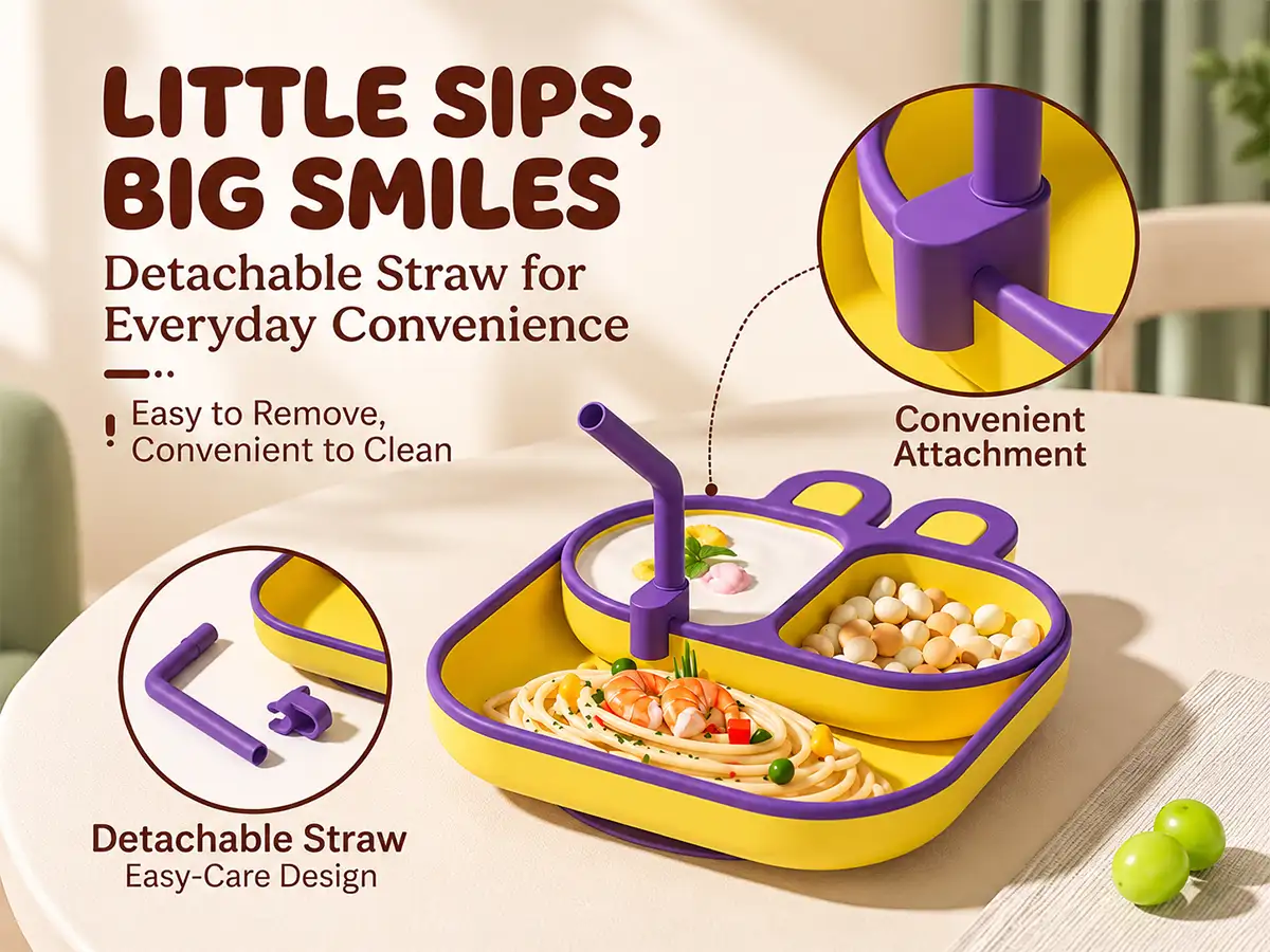 Ultra Grip Suction Plates for Babies