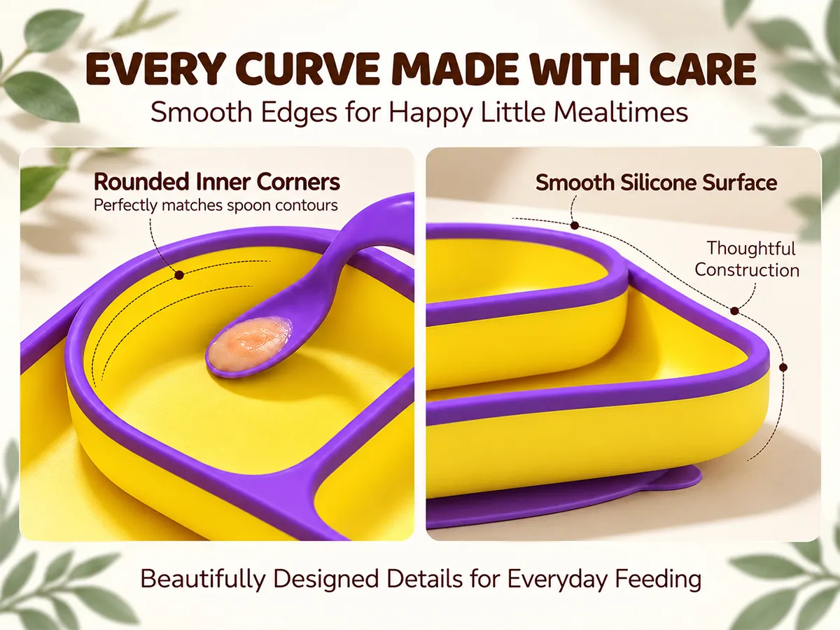 Ultra Grip Suction Plates for Babies