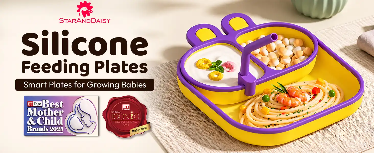 Ultra Grip Suction Plates for Babies