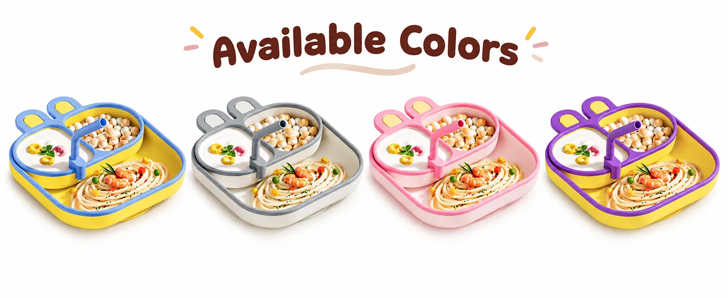 Ultra Grip Suction Plates for Babies