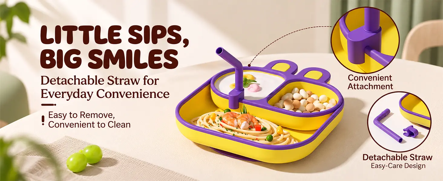 Ultra Grip Suction Plates for Babies