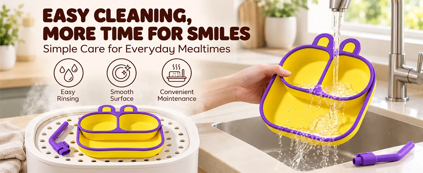 Ultra Grip Suction Plates for Babies