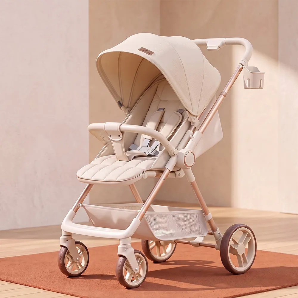 Urban Moon Stroller Aluminium Beige