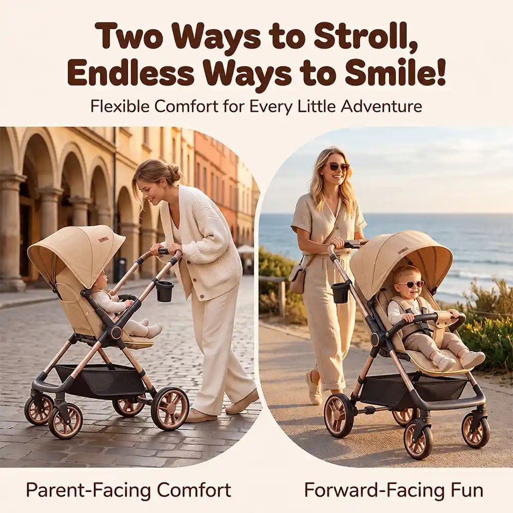 Urboon Moon stroller Aluminium