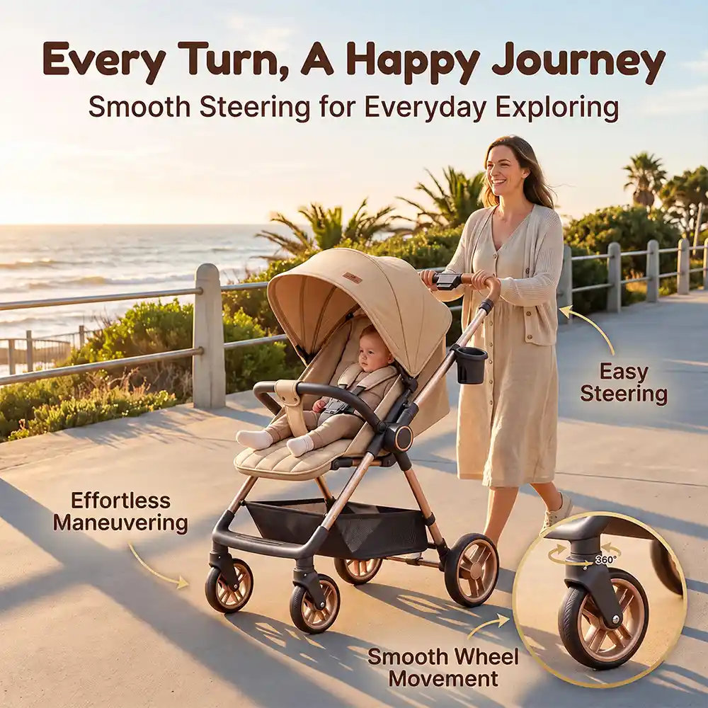 Urboon Moon stroller Aluminium