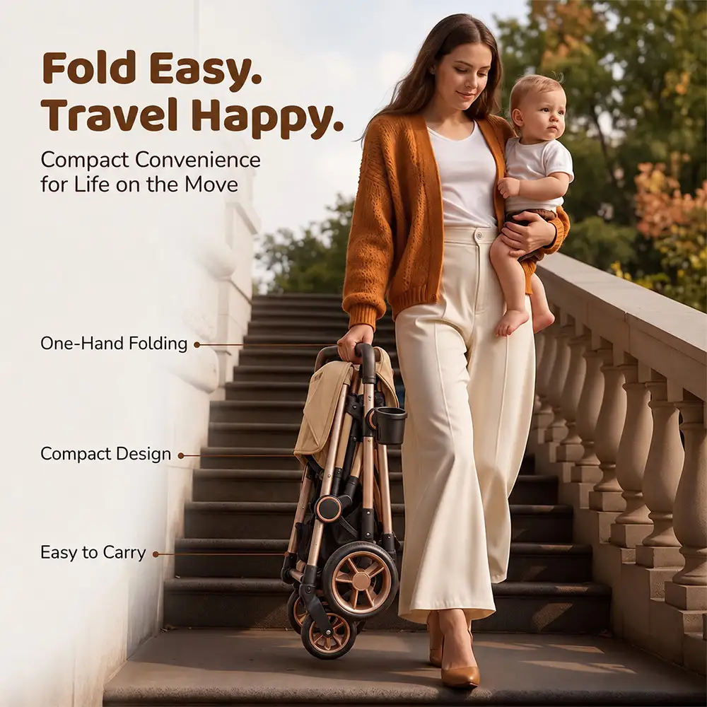 Urboon Moon stroller Aluminium