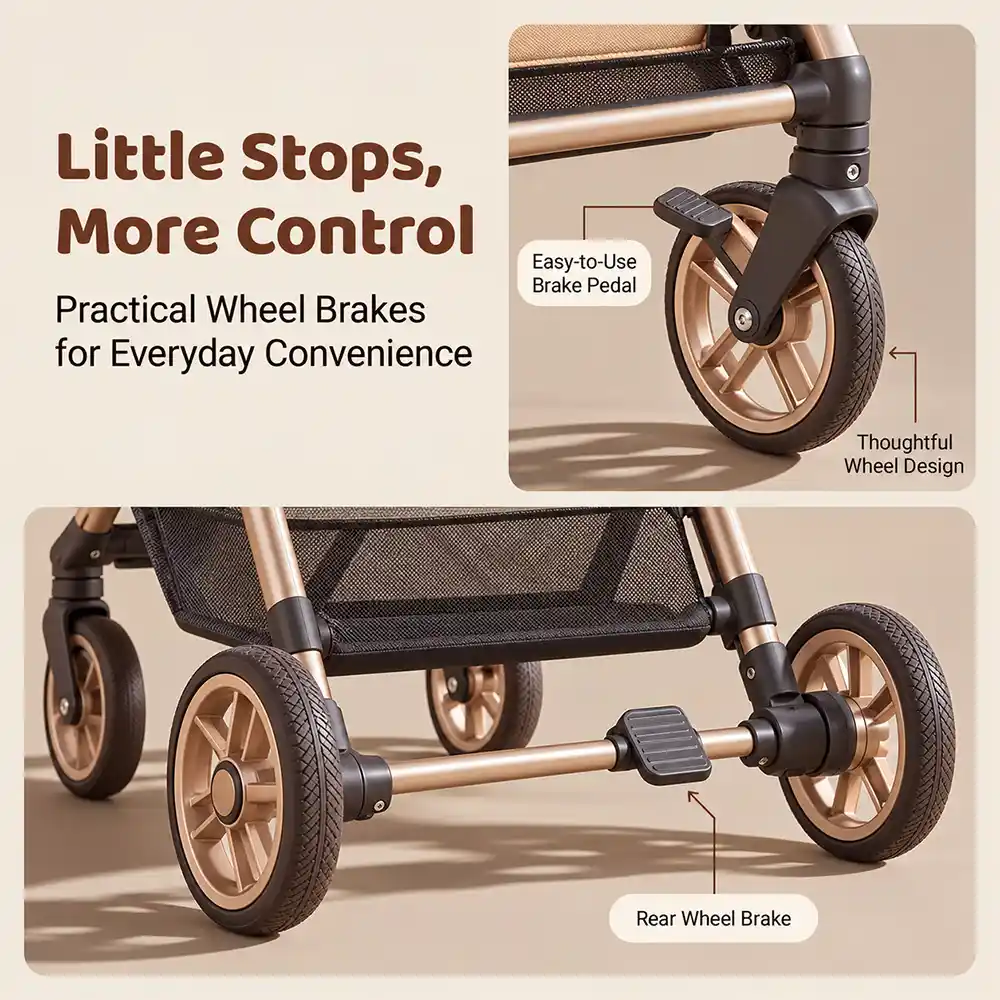 Urboon Moon stroller Aluminium