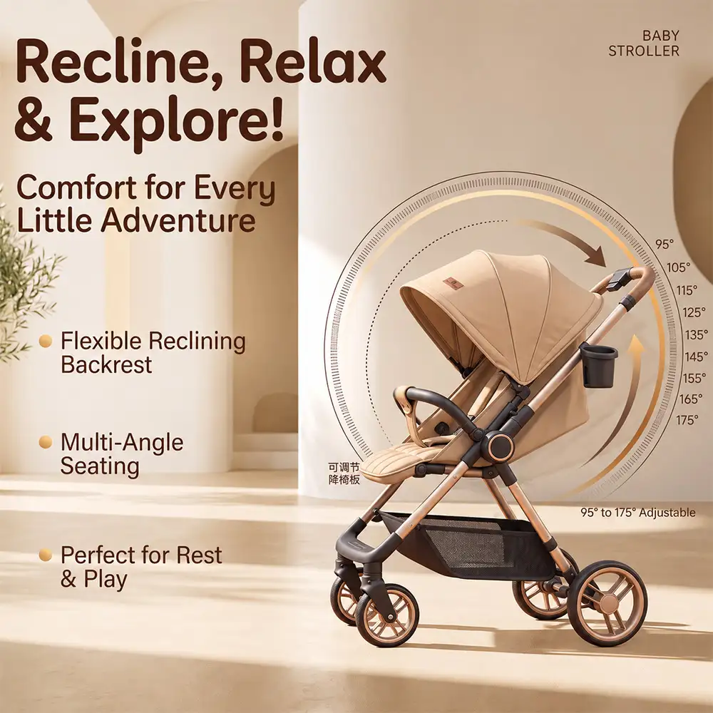 Urboon Moon stroller Aluminium
