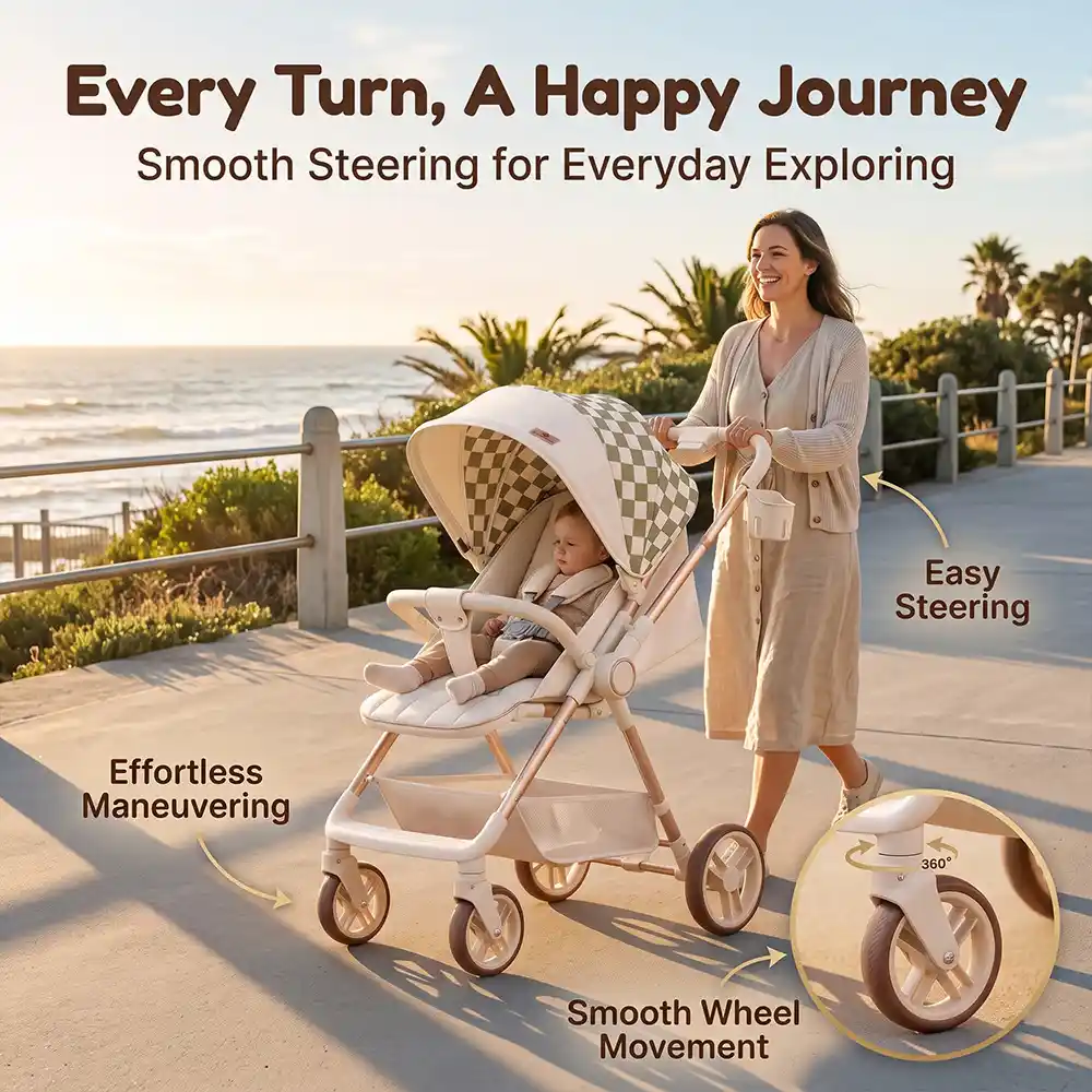 Urboon Moon stroller Aluminium