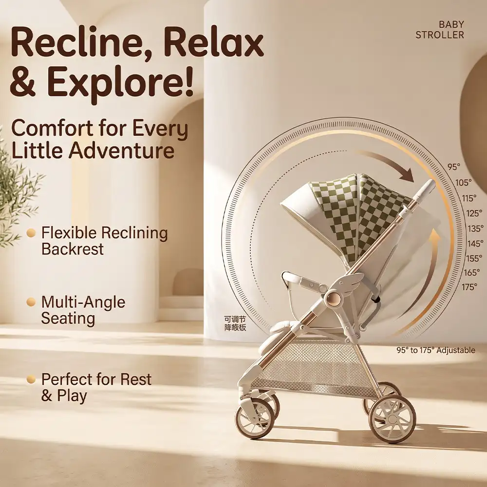 Urboon Moon stroller Aluminium