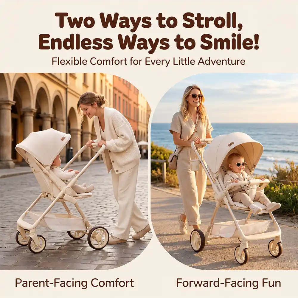 Urboon Moon stroller steel