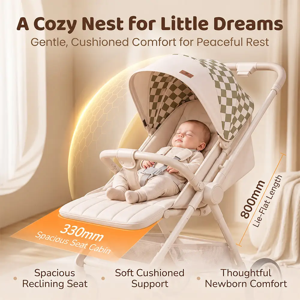 Urboon Moon stroller steel