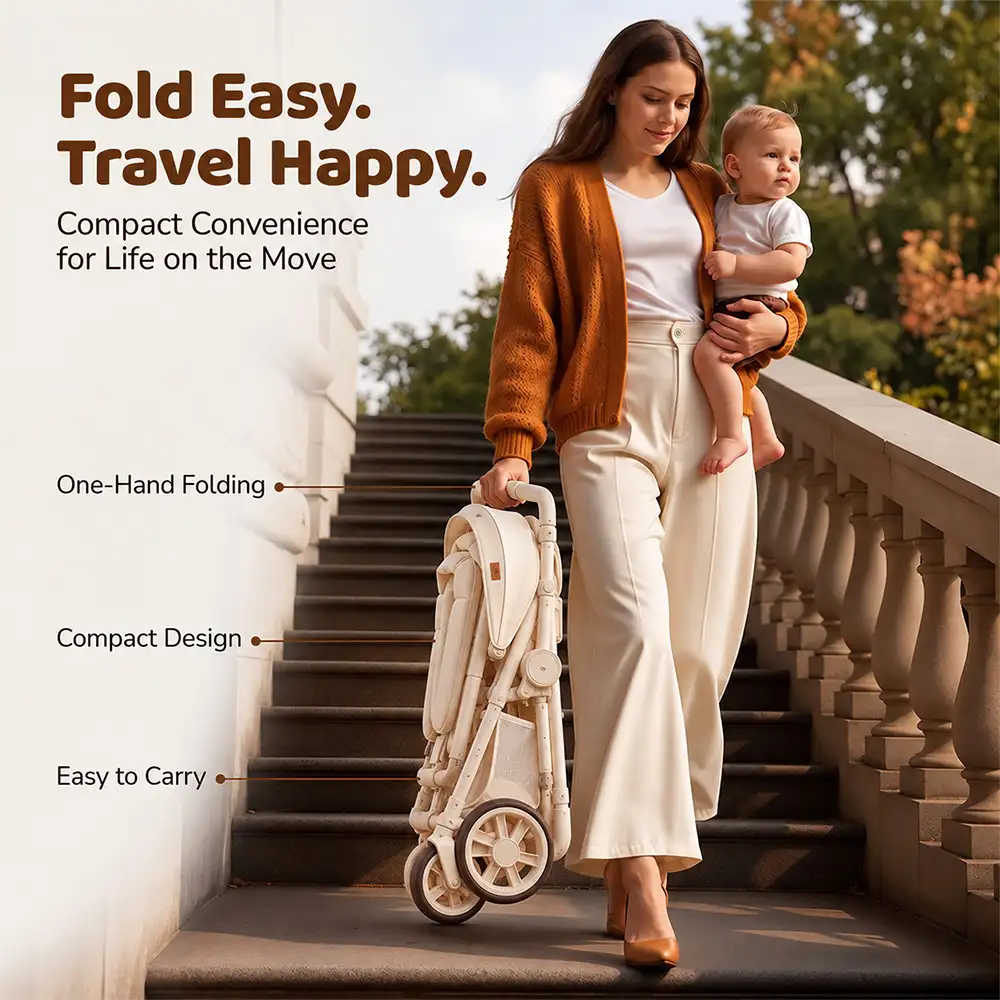 Urboon Moon stroller steel
