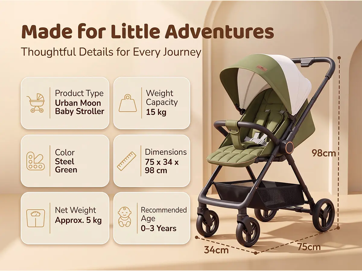 Urban Moon Baby Stroller