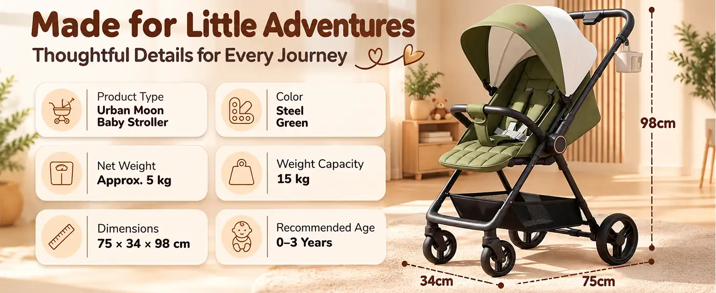Urban Moon Baby Stroller