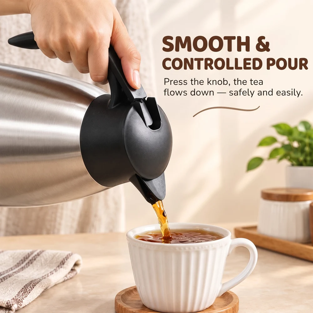Vaccume insulated thrmos