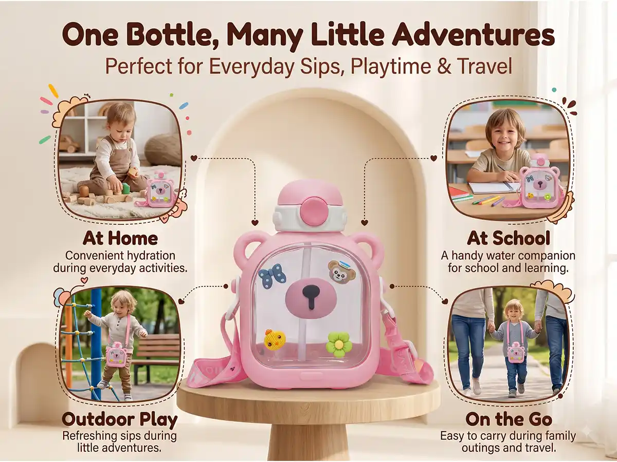 Kids Sipper Water Bottle
