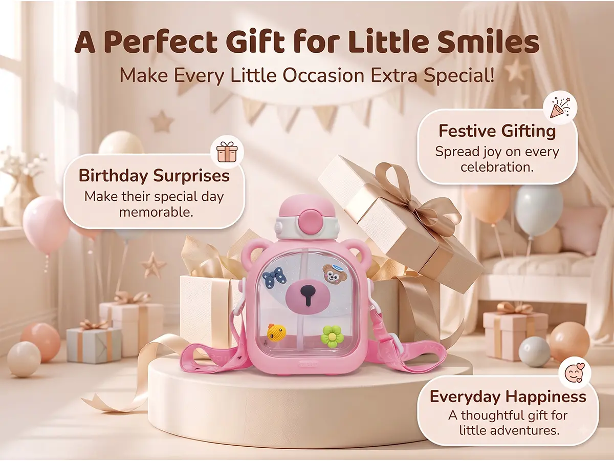 Kids Sipper Water Bottle