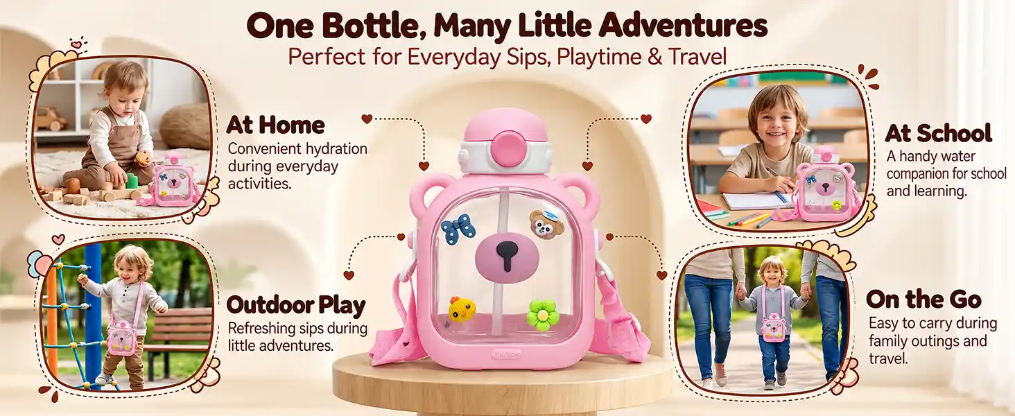 Kids Sipper Water Bottle