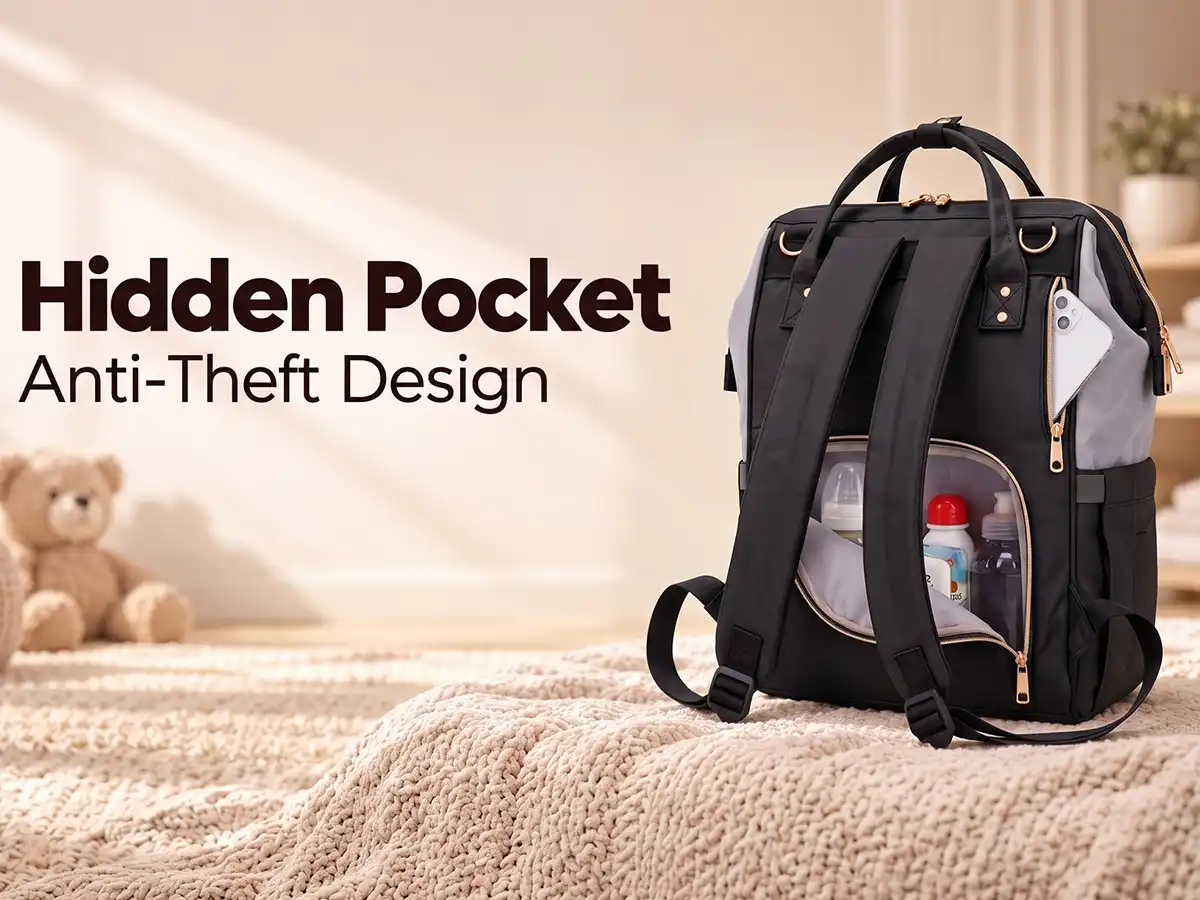 Spacious Diaper Backpack