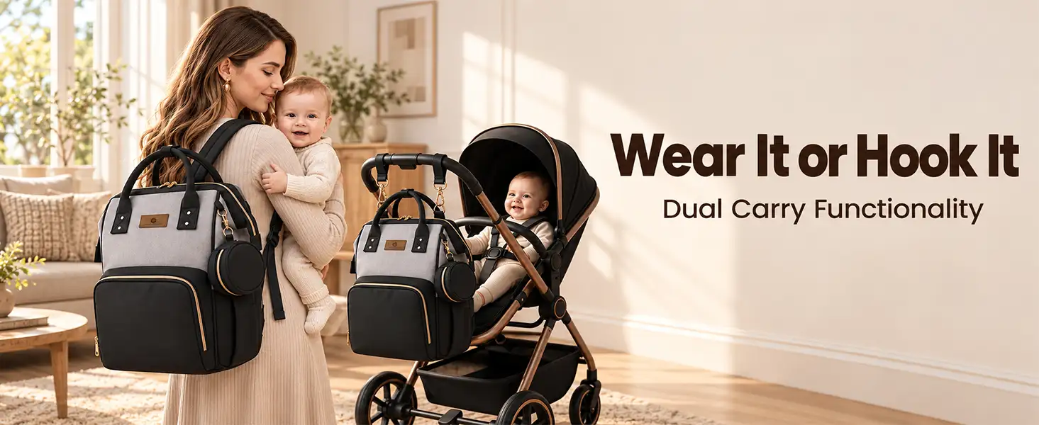 Spacious Diaper Backpack