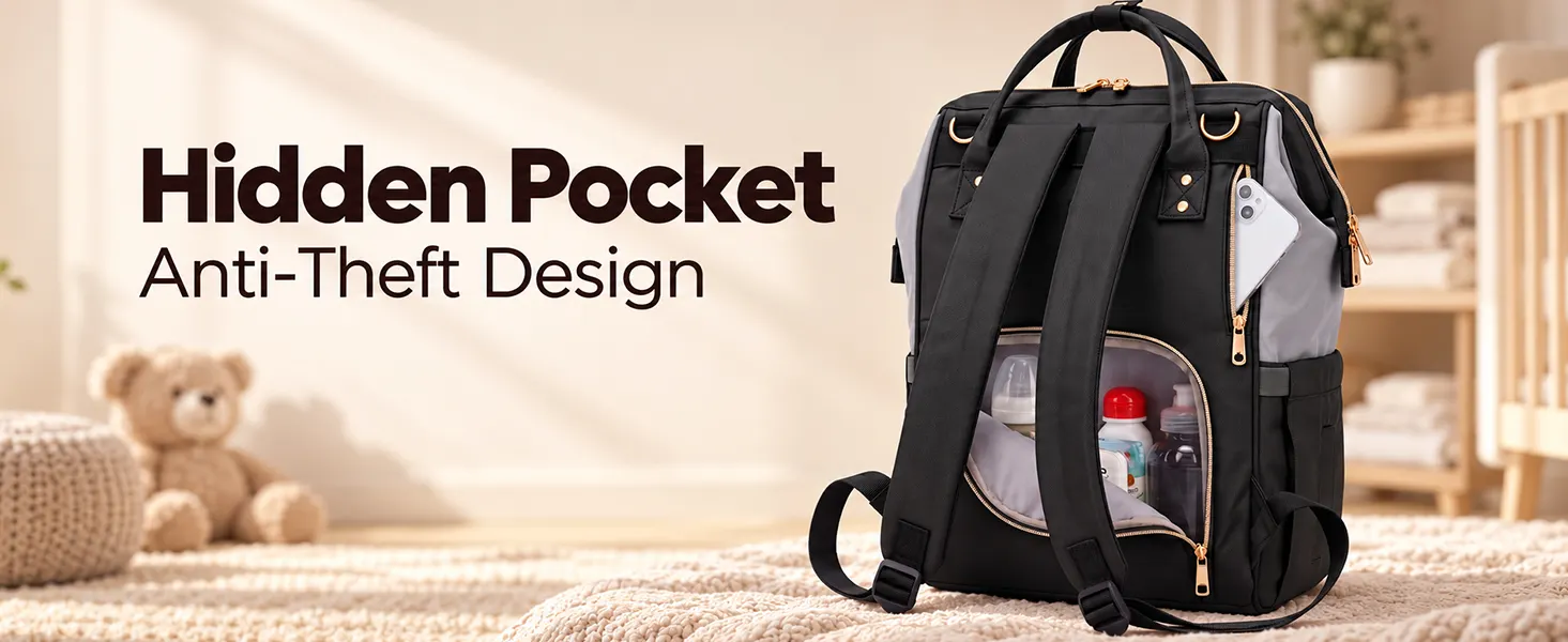 Spacious Diaper Backpack