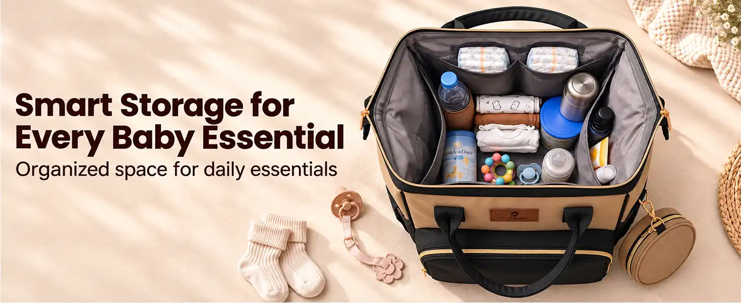 Spacious Diaper Backpack