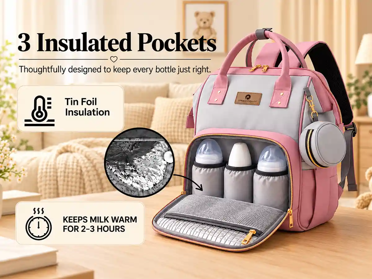 Spacious Diaper Backpack Spacious Diaper Backpack