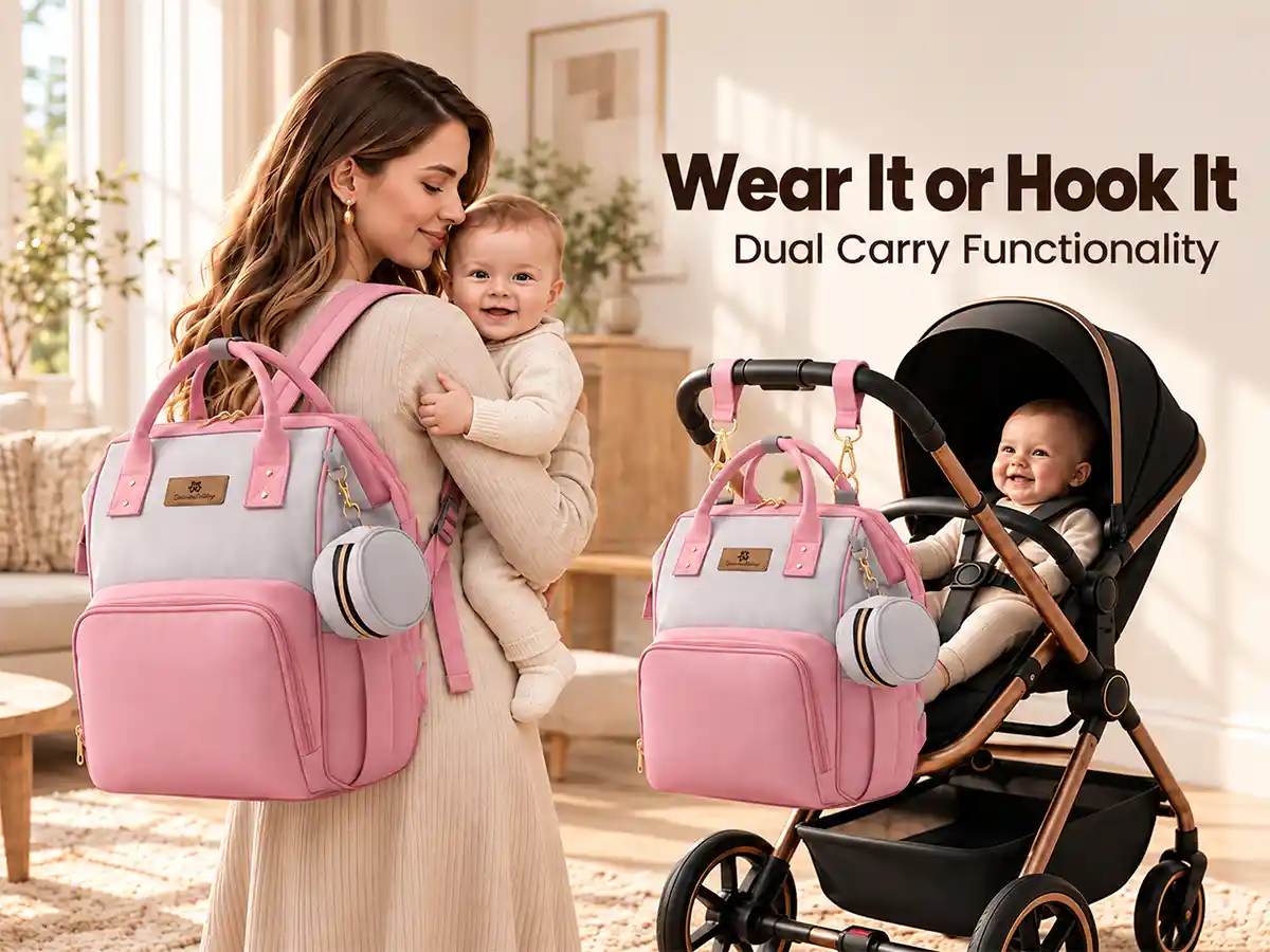 Spacious Diaper Backpack