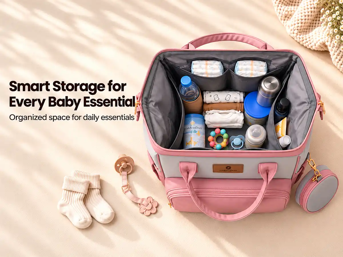 Spacious Diaper Backpack Spacious Diaper Backpack