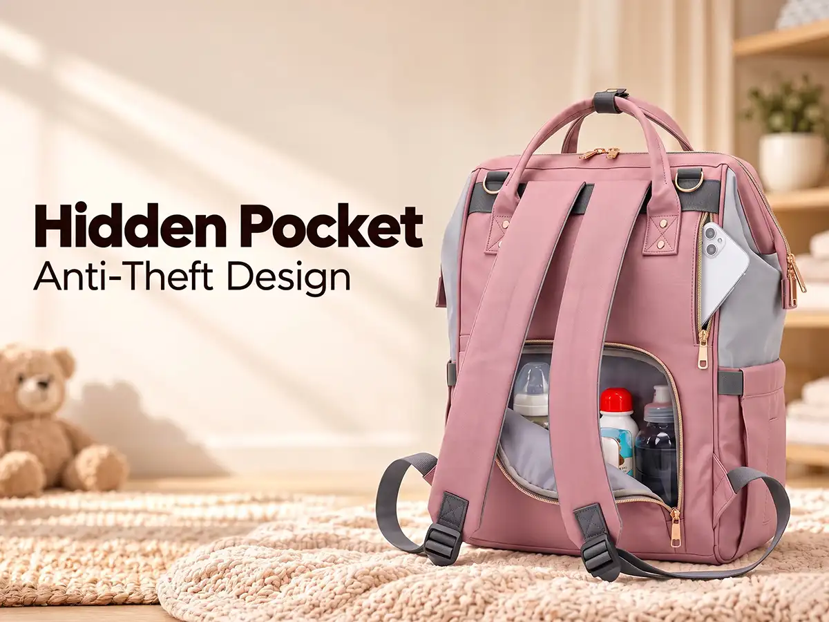 Spacious Diaper Backpack