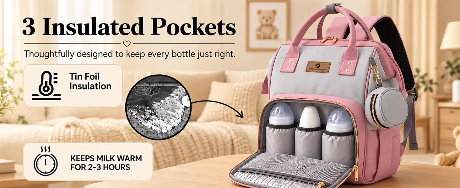 Spacious Diaper Backpack Spacious Diaper Backpack
