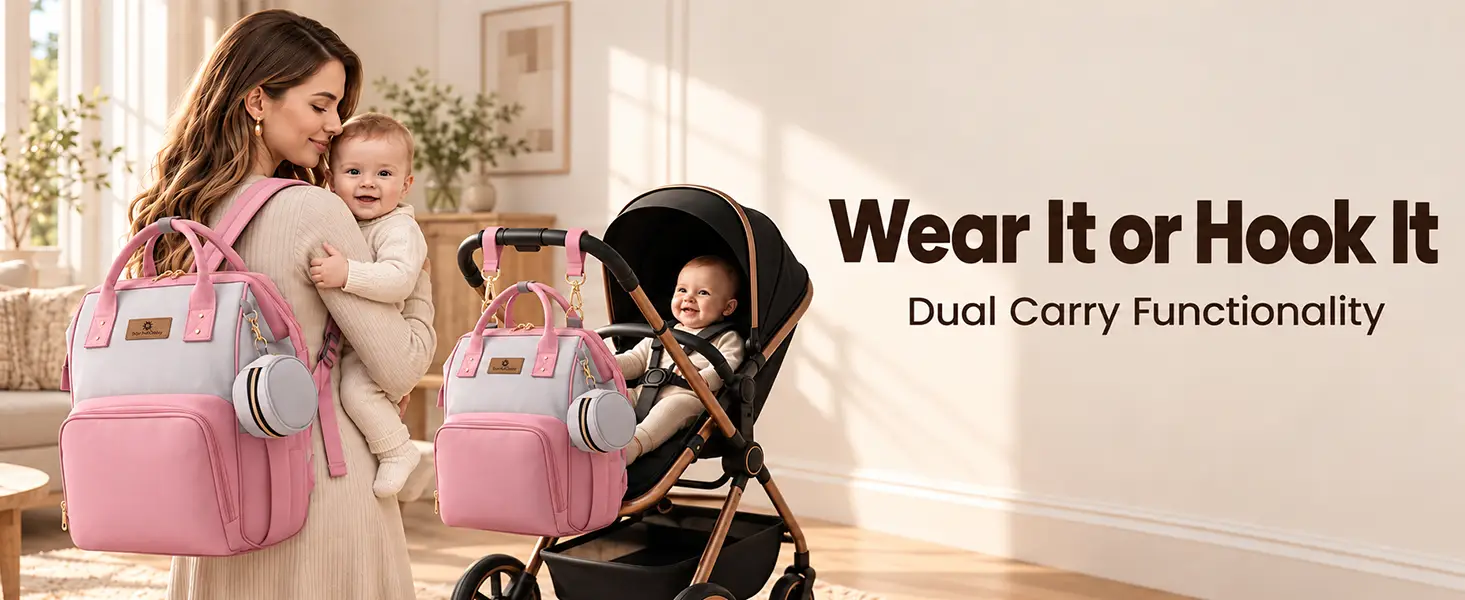 Spacious Diaper Backpack