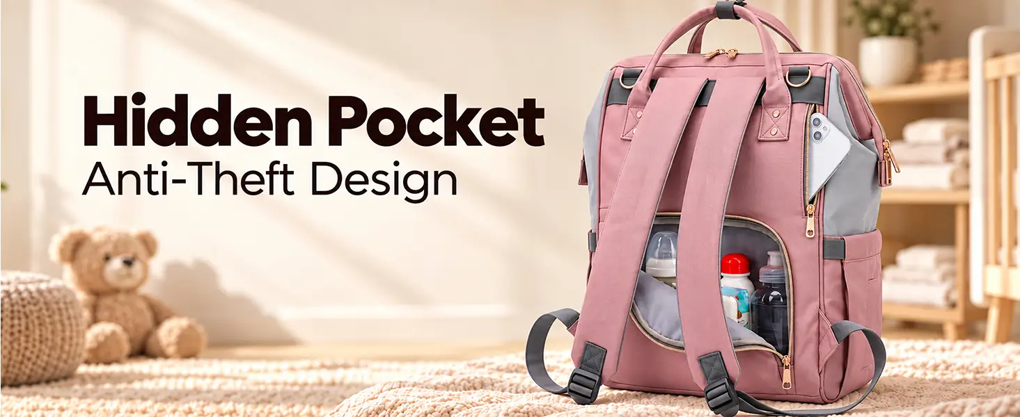 Spacious Diaper Backpack