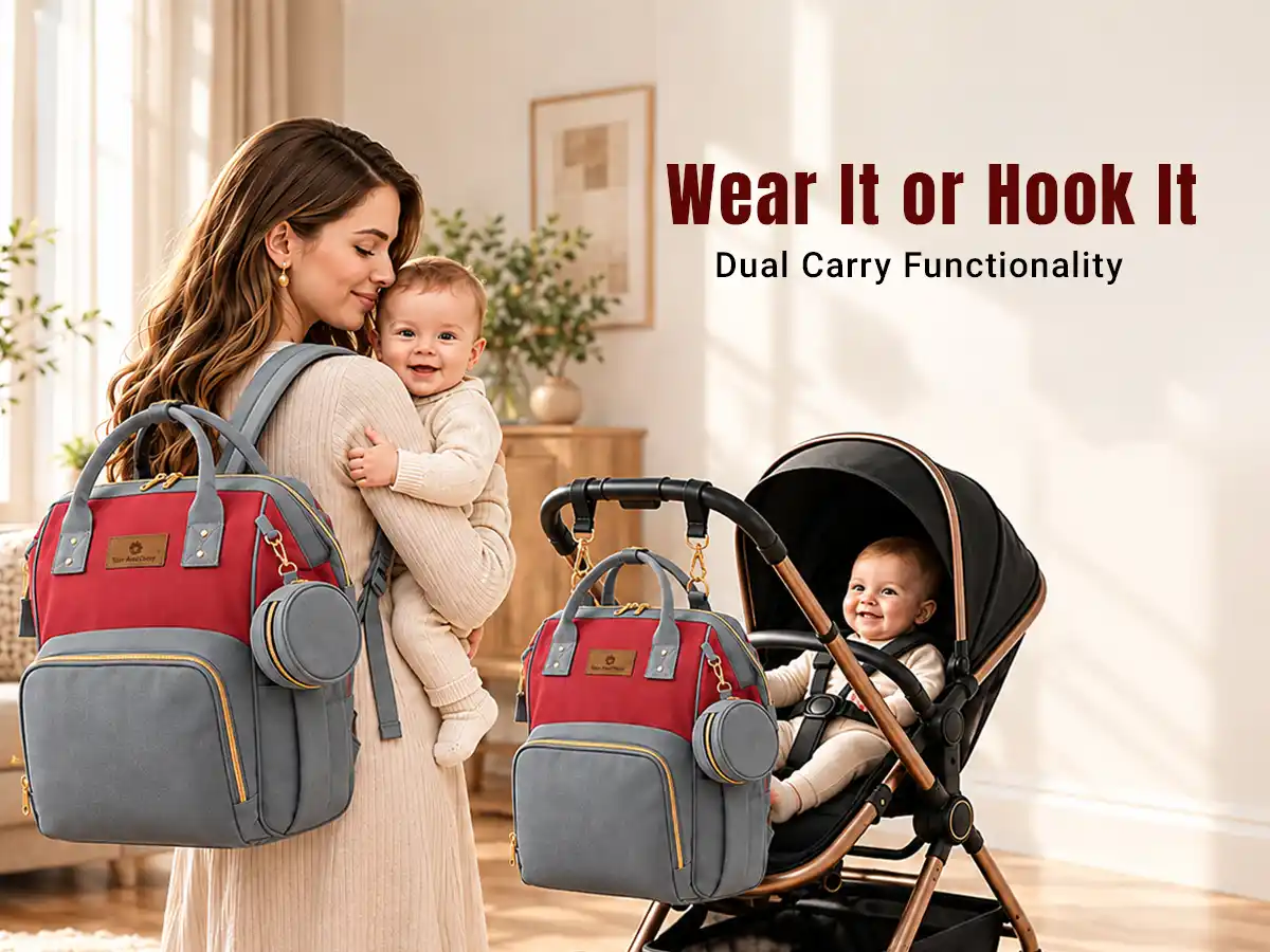 Spacious Diaper Backpack