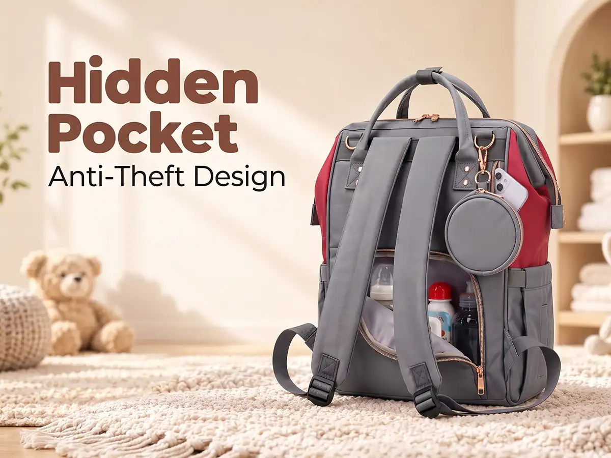 Spacious Diaper Backpack