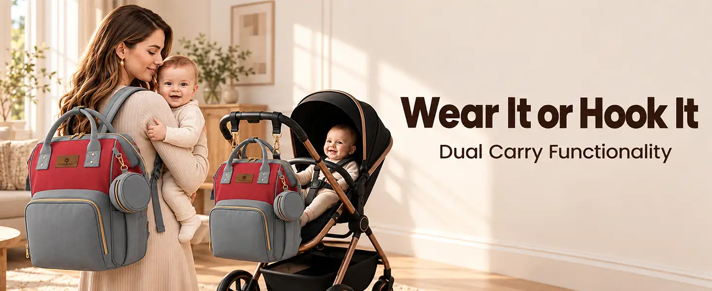 Spacious Diaper Backpack