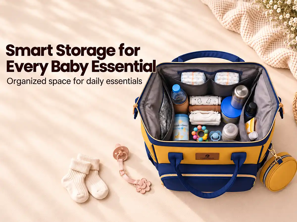 Spacious Diaper Backpack