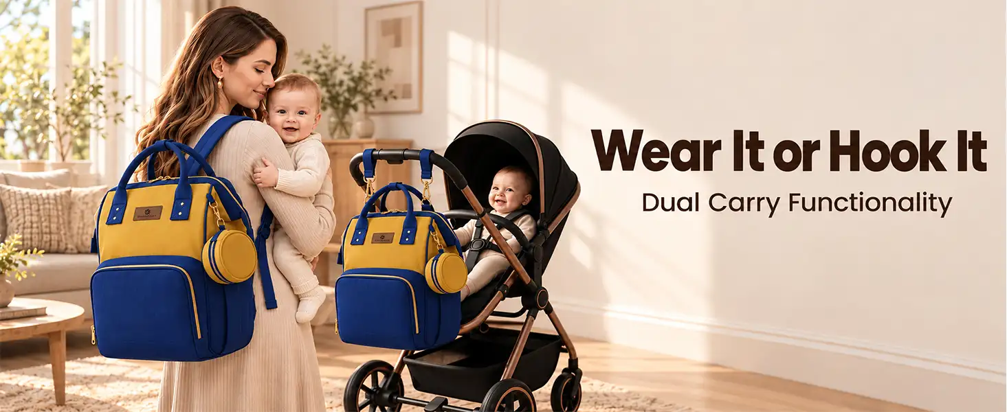Spacious Diaper Backpack