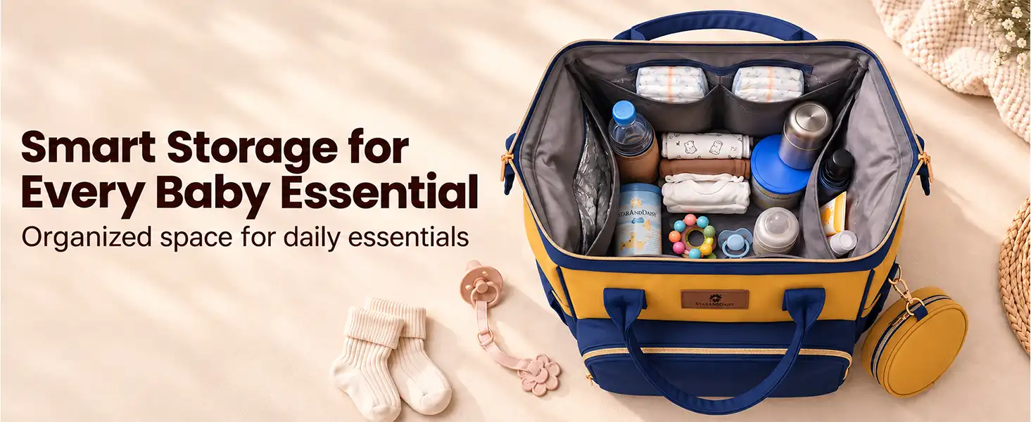 Spacious Diaper Backpack