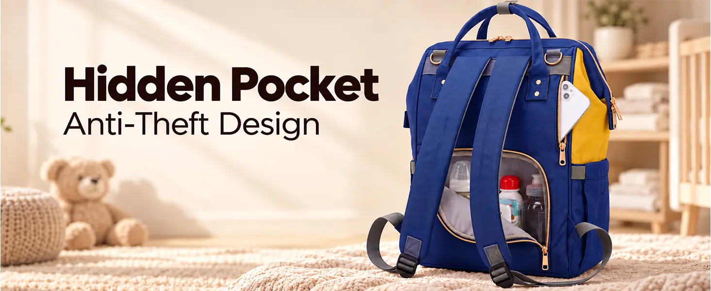 Spacious Diaper Backpack