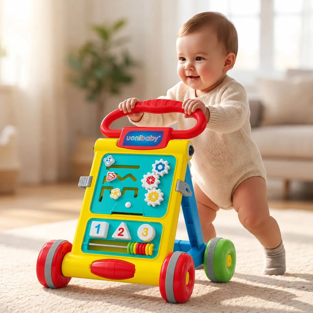baby push walker yellow1