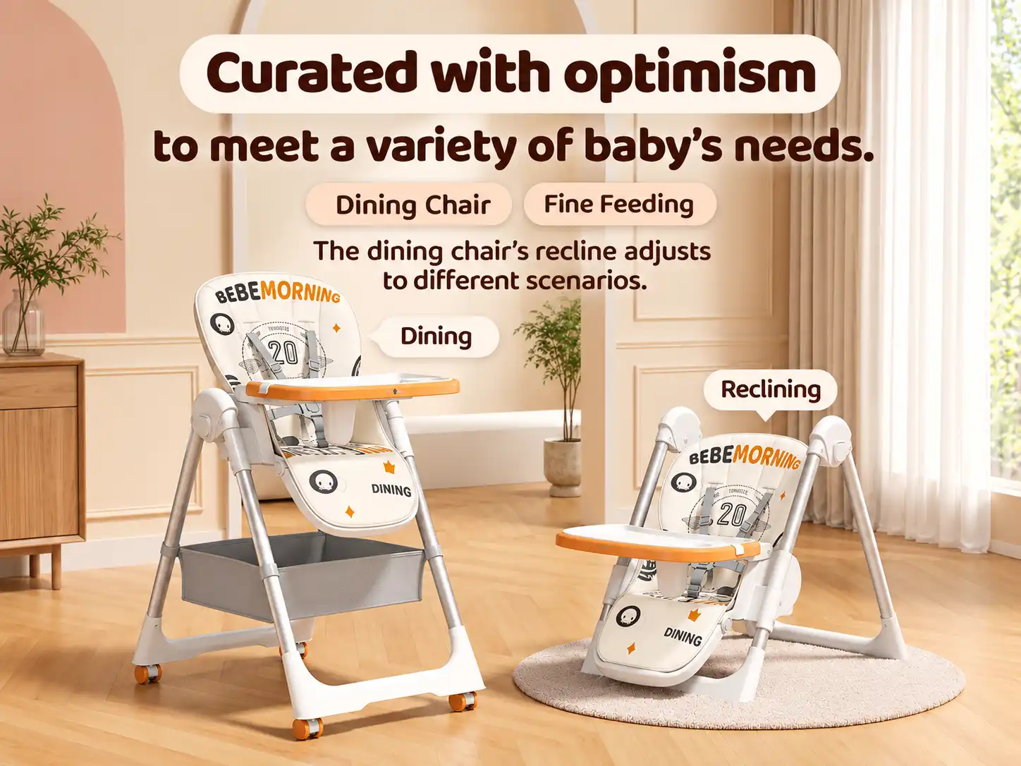Galaxy Star Baby High Chair