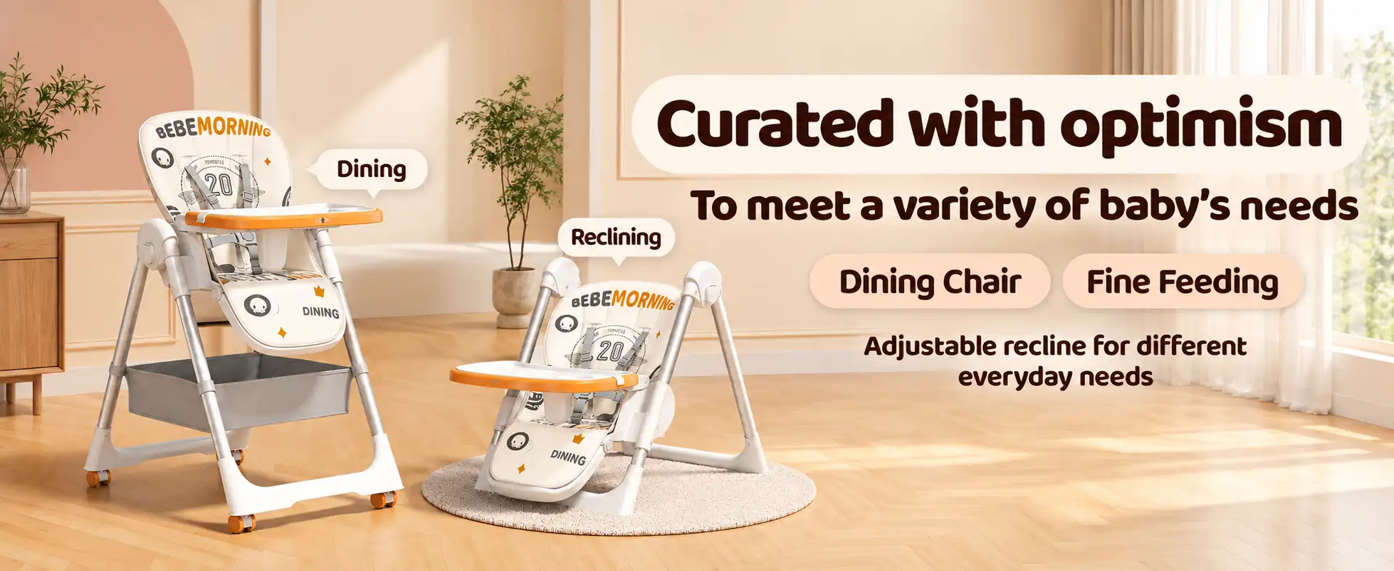 Galaxy Star Baby High Chair